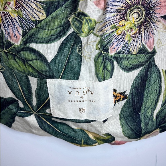 Agua Bendita Sham Decorative  Pillowcase tropical print - Picture 3 of 7